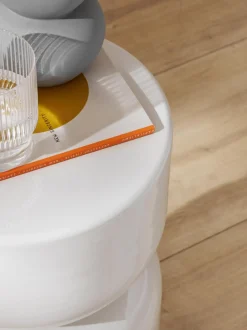 Mesa Auxiliar Redonda Amina