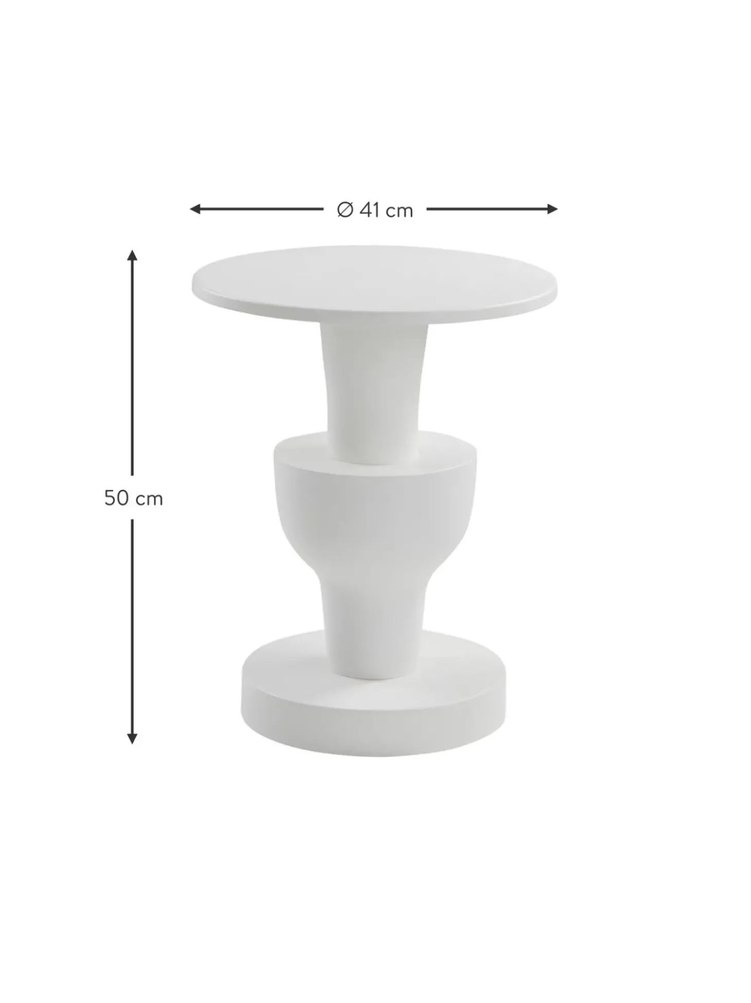 Mesa Auxiliar Redonda Brandford