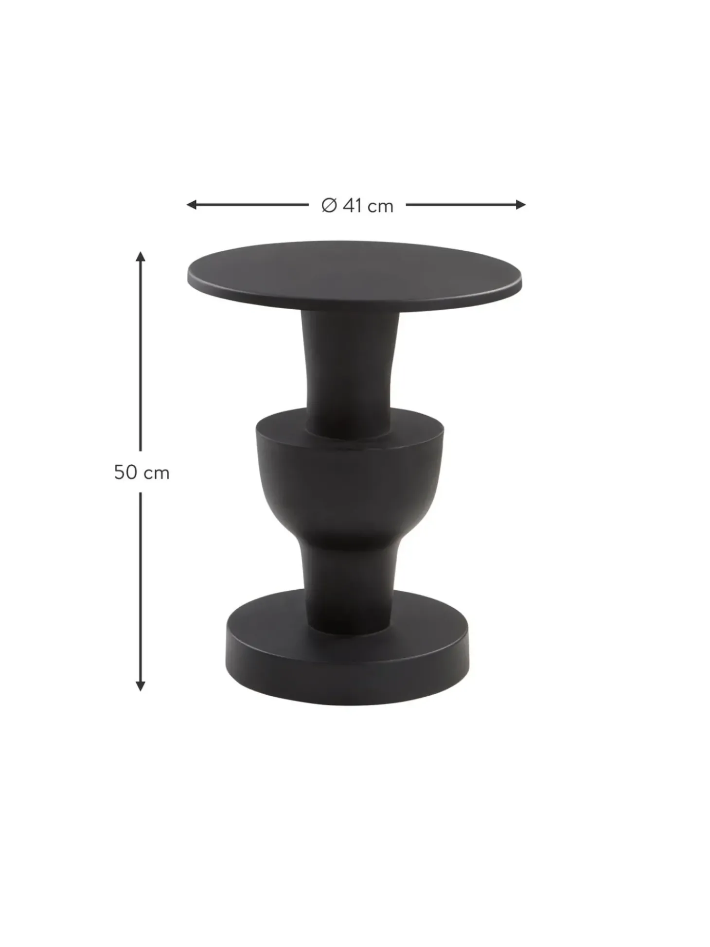 Mesa Auxiliar Redonda Brandford