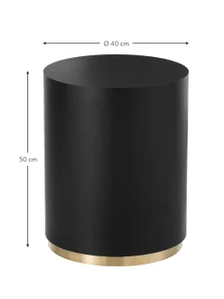 Mesa Auxiliar Redonda Clarice