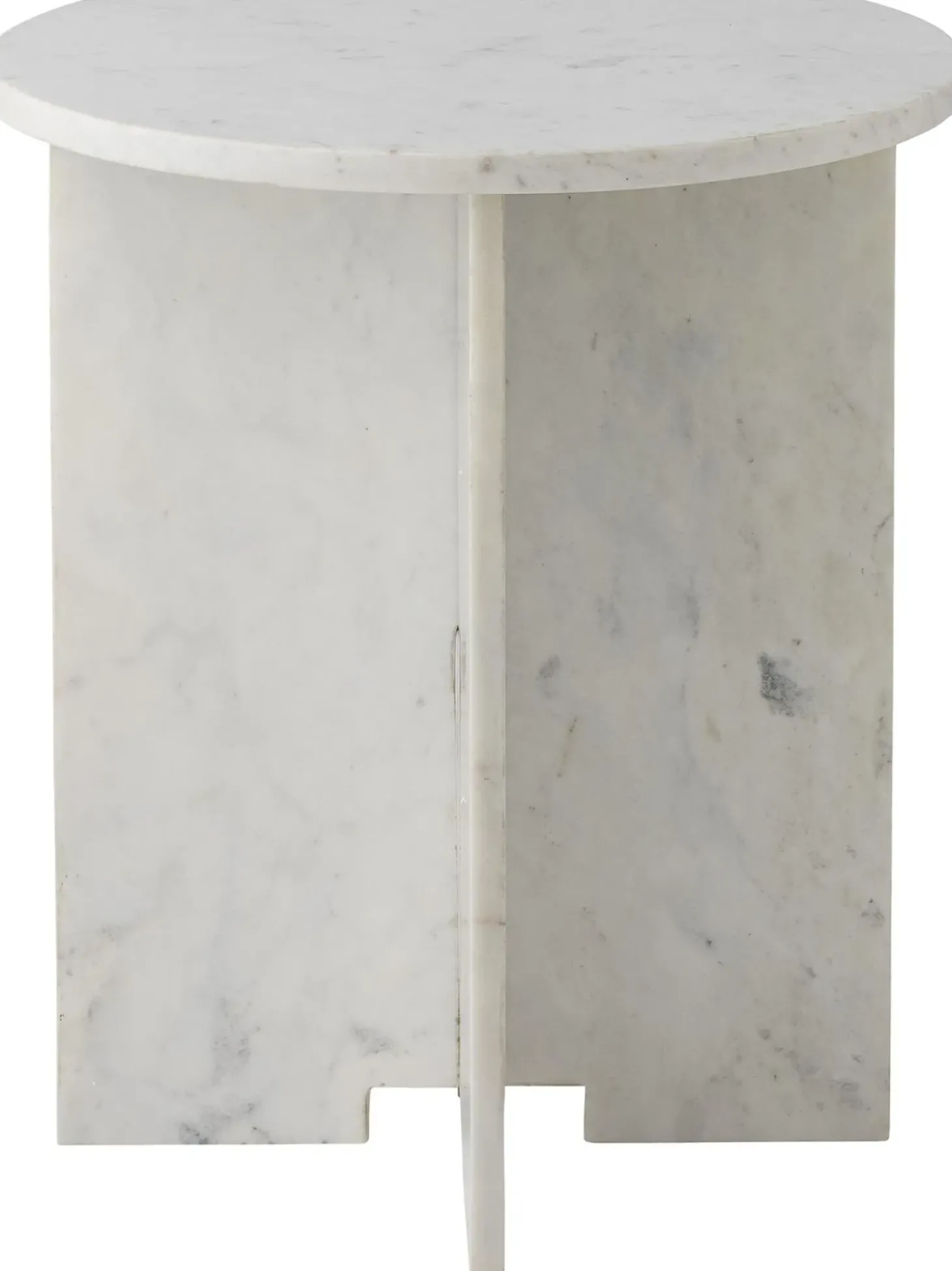 Mesa Auxiliar Redonda De Marmol Jasmina