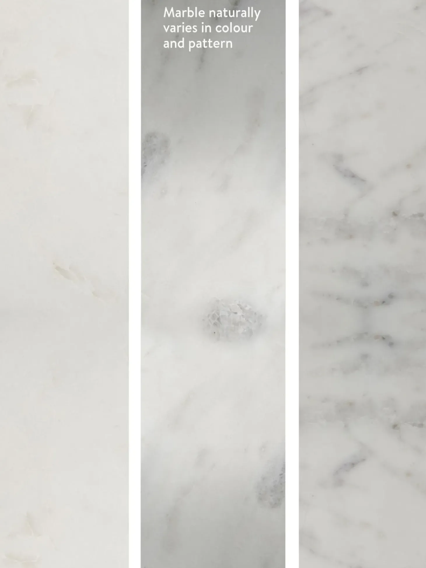 Mesa Auxiliar Redonda De Marmol Ella