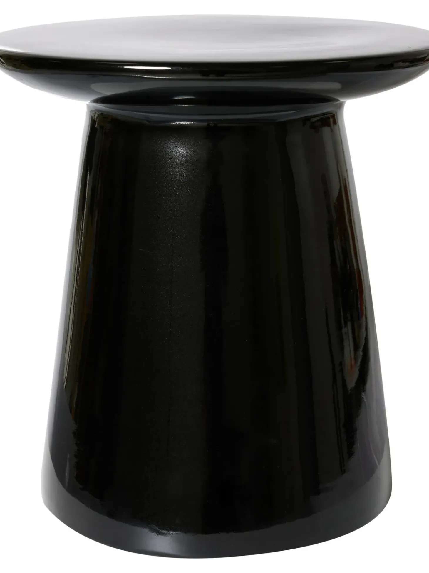 Mesa Auxiliar Redonda De Gres Earthenware