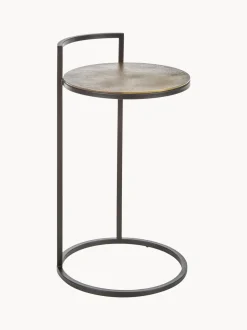 Mesa Auxiliar Redonda De Metal Circle