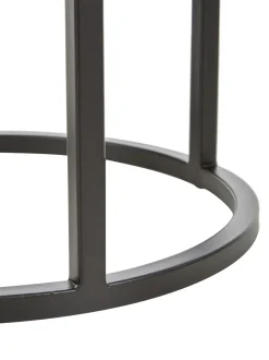 Mesa Auxiliar Redonda De Metal Circle