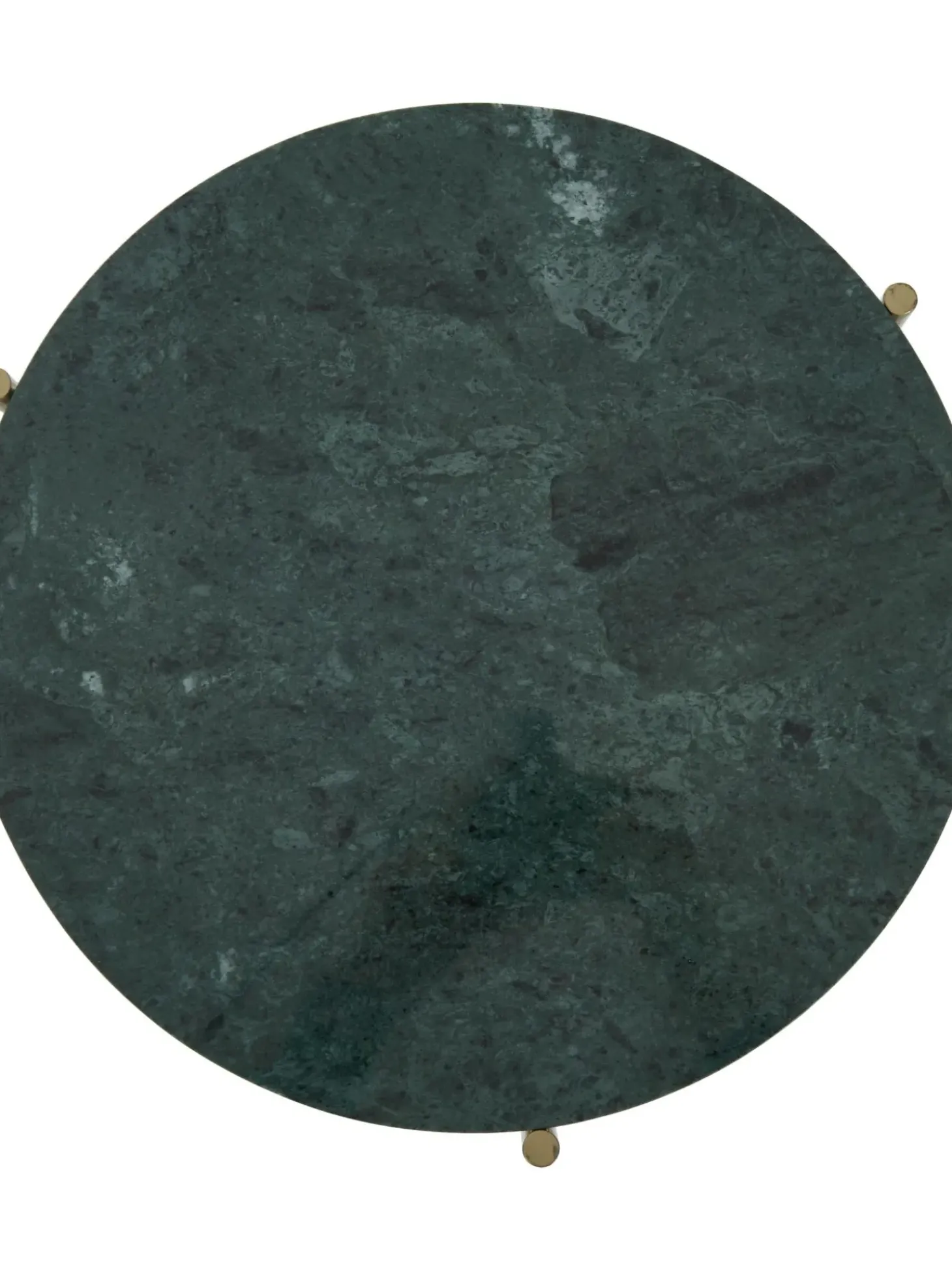 Mesa Auxiliar Redonda De Marmol Ella