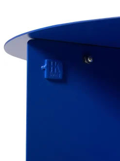 Mesa Auxiliar Redonda De Metal Dinga