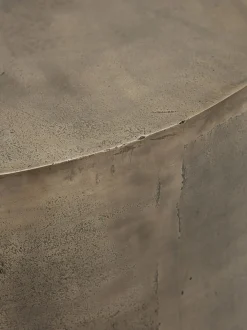 Mesa Auxiliar Redonda De Metal Rota