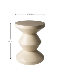 Mesa Auxiliar Redonda Zig Zag