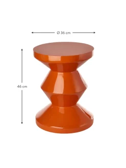 Mesa Auxiliar Redonda Zig Zag