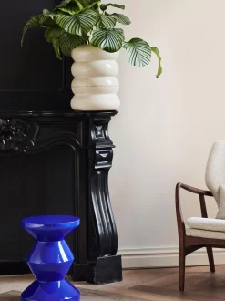 Mesa Auxiliar Redonda Zig Zag