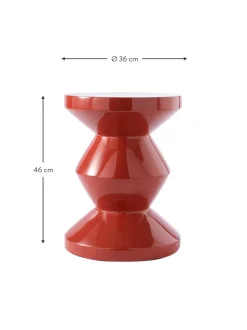 Mesa Auxiliar Redonda Zig Zag