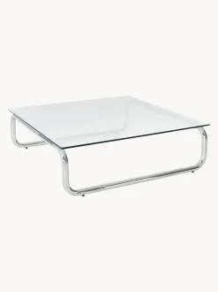 Mesa De Centro Antigua, Tablero De Vidrio