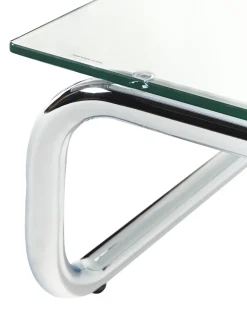 Mesa De Centro Antigua, Tablero De Vidrio