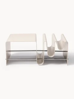 Mesa De Centro Con Revistero De Metal Julia