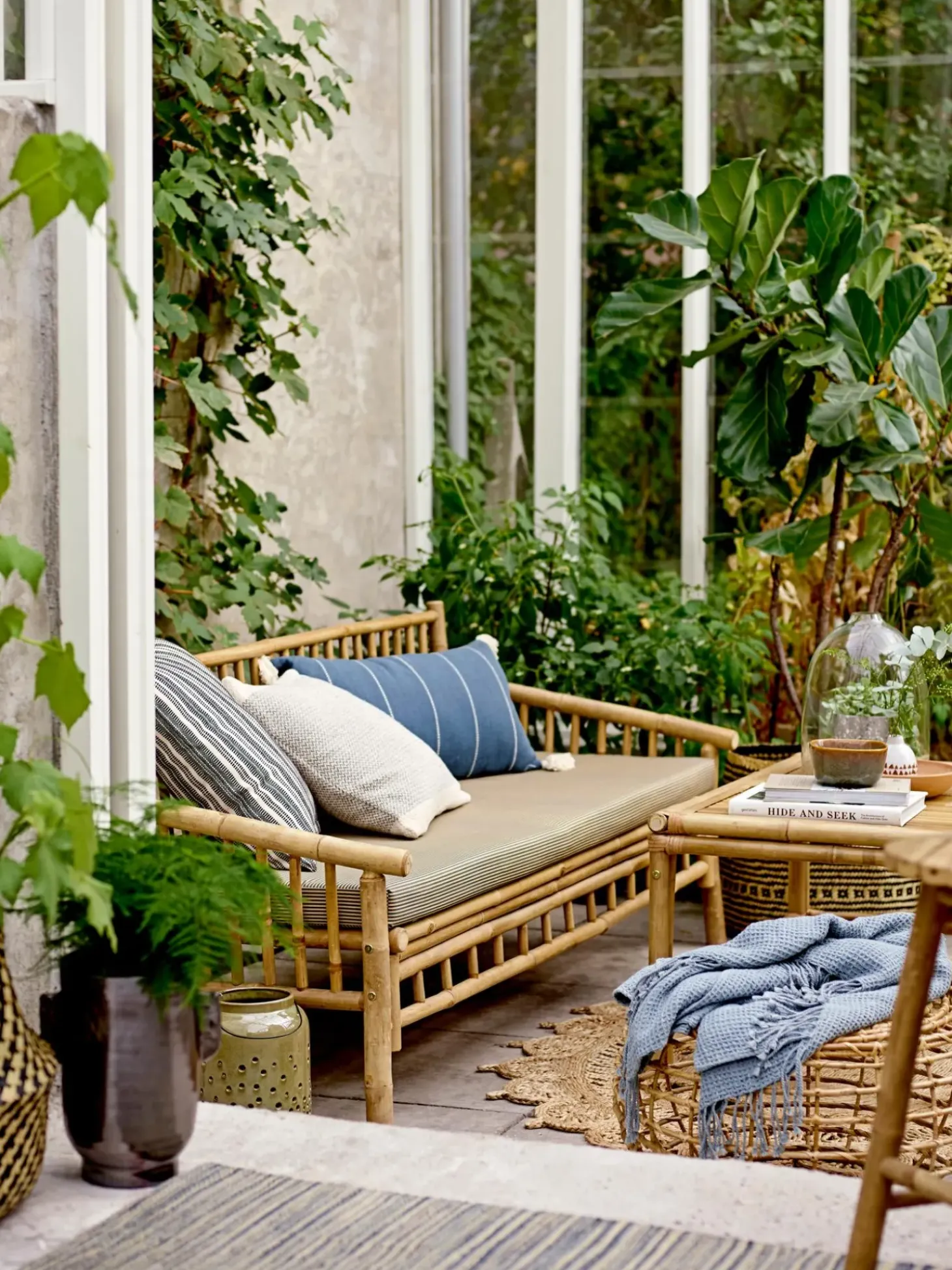 Mesa De Centro De Bambu Sole