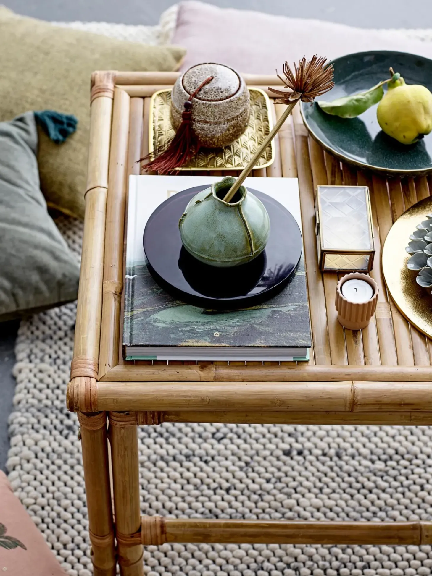 Mesa De Centro De Bambu Sole