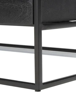 Mesa De Centro De Madera Con Cajones Theodor