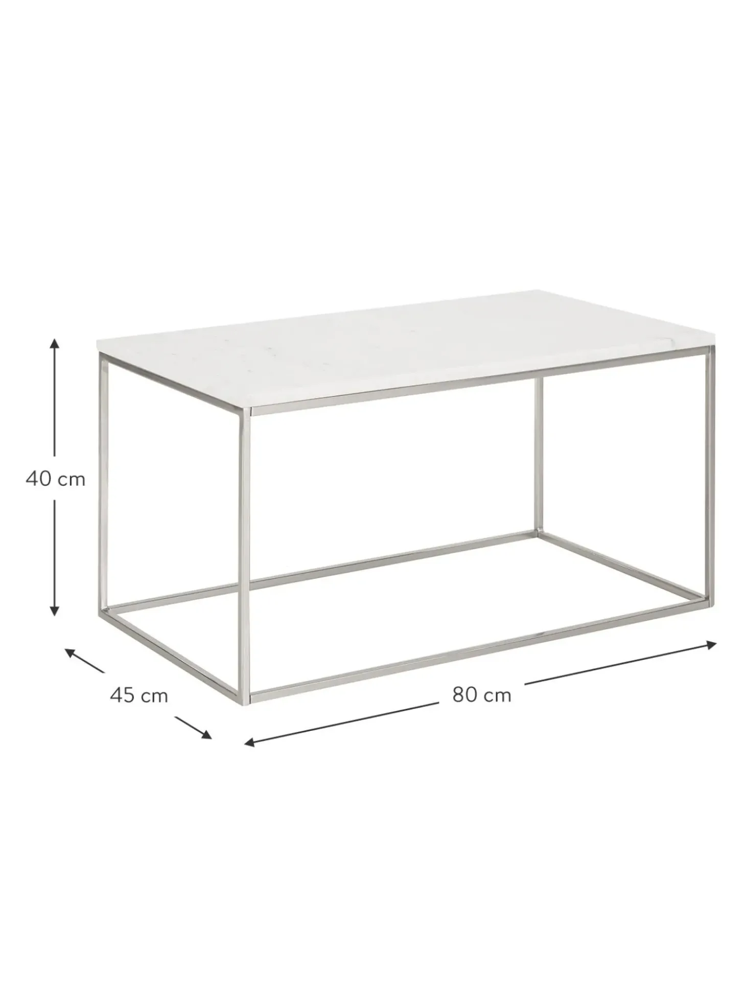 Mesa De Centro De Marmol Alys