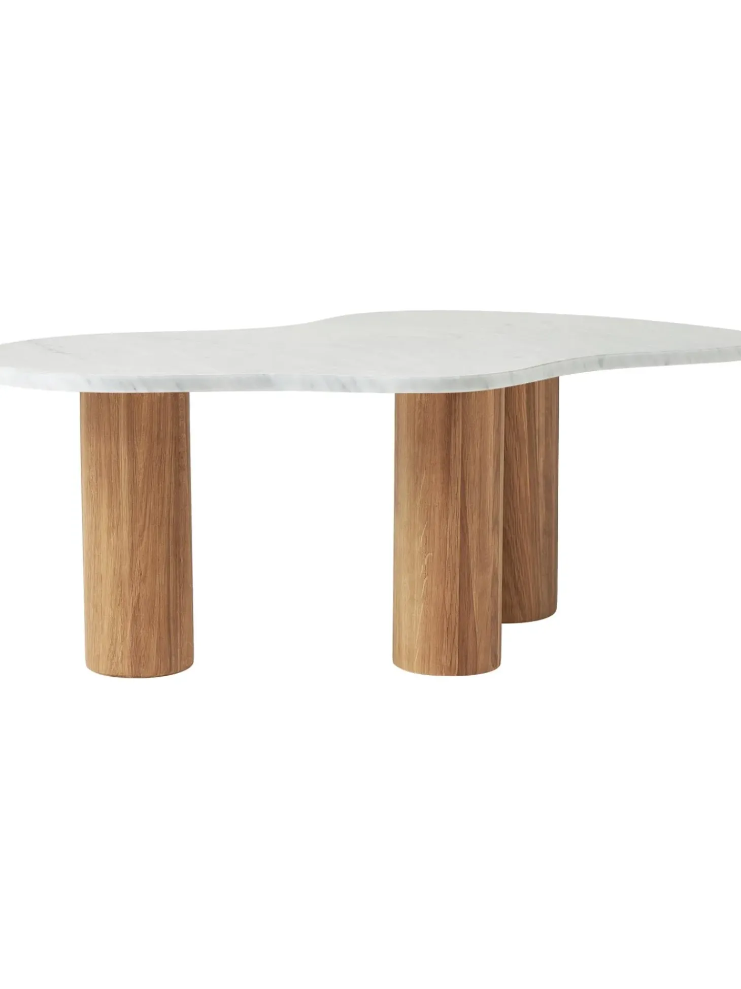 Mesa De Centro De Marmol Con Forma Organica Naruto