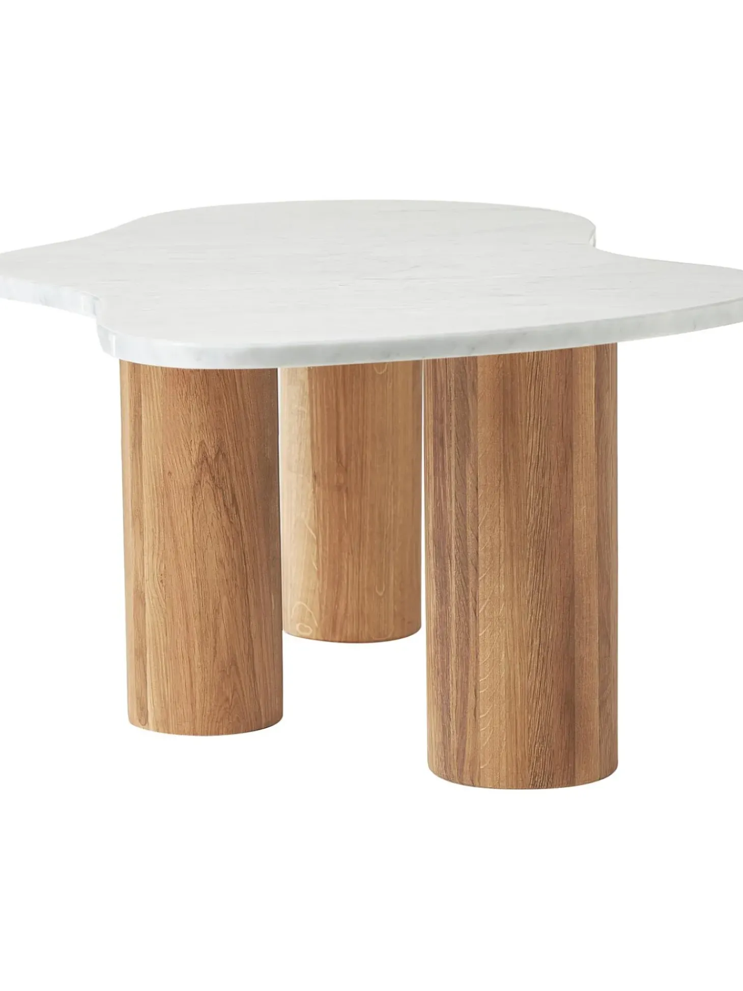 Mesa De Centro De Marmol Con Forma Organica Naruto