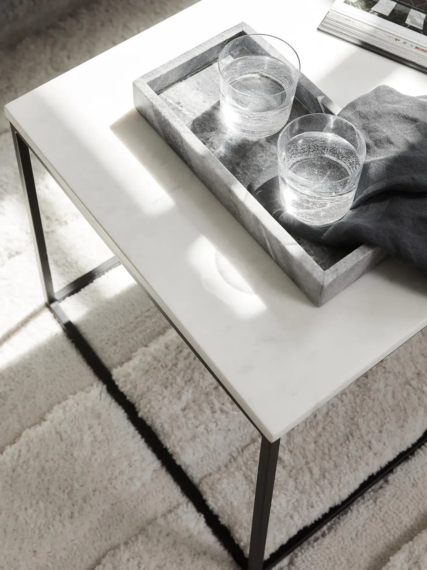 Mesa De Centro De Marmol Alys