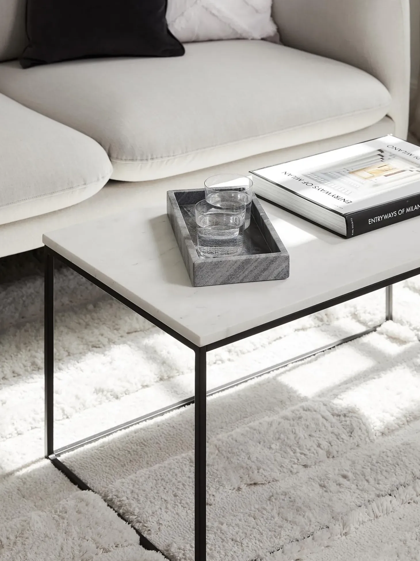 Mesa De Centro De Marmol Alys