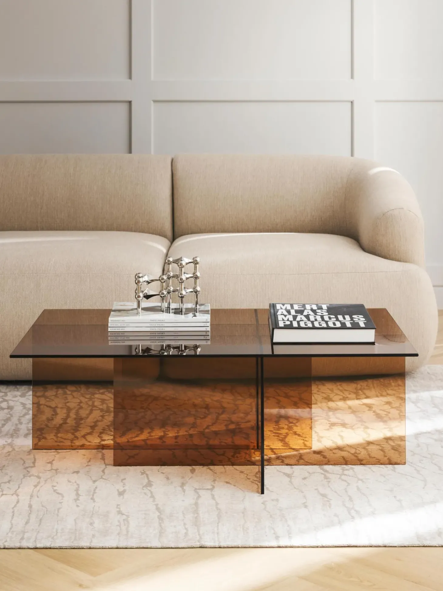 Mesa De Centro De Vidrio Anouk