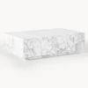 Mesa De Centro En Look Marmol Lesley