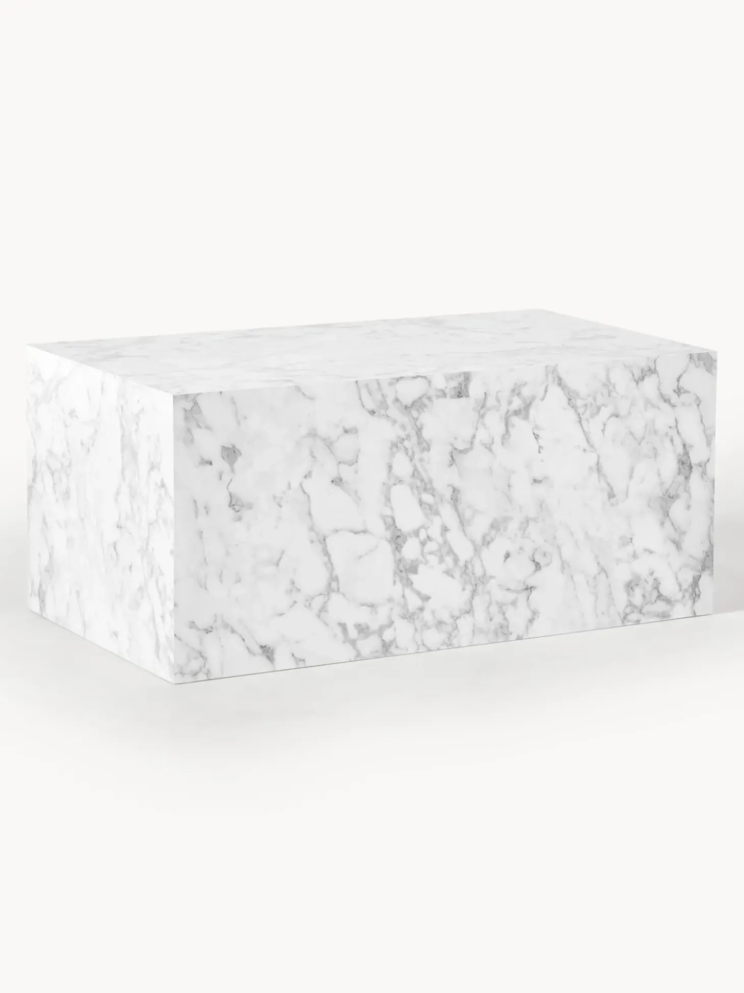 Mesa De Centro En Look Marmol Lesley