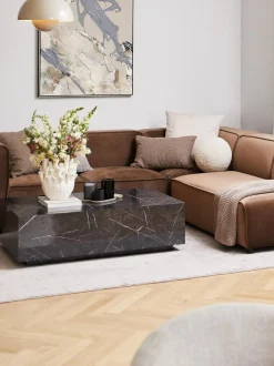 Mesa De Centro En Look Marmol Lesley