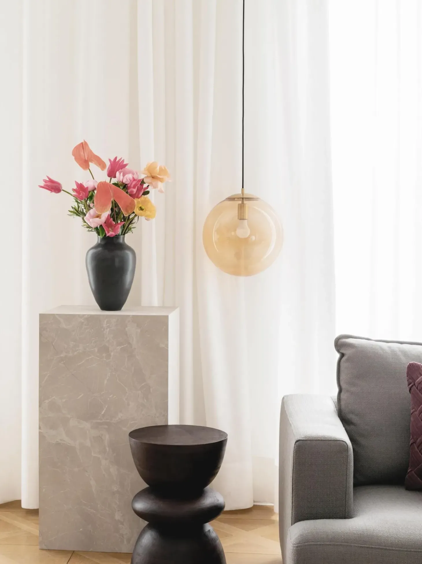 Mesa De Centro En Look Travertino Lesley