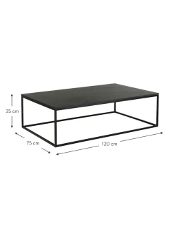 Mesa De Centro Grande De Marmol Alys