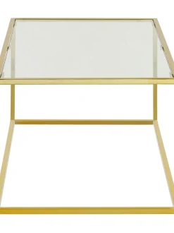 Mesa De Centro Maya, Tablero De Vidrio