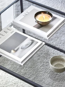 Mesa De Centro Maya, Tablero De Vidrio