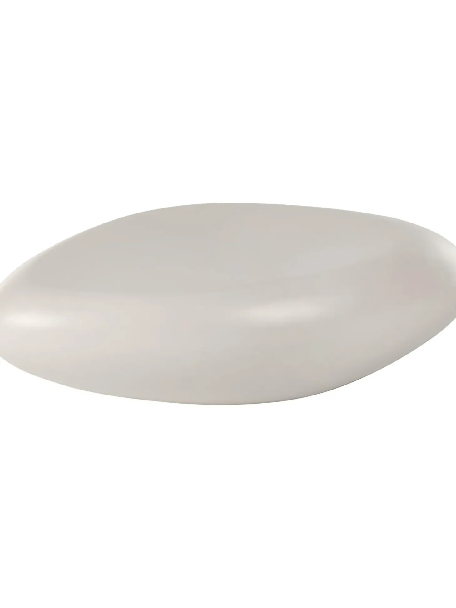 Mesa De Centro Ovalada En Forma De Piedra Pietra