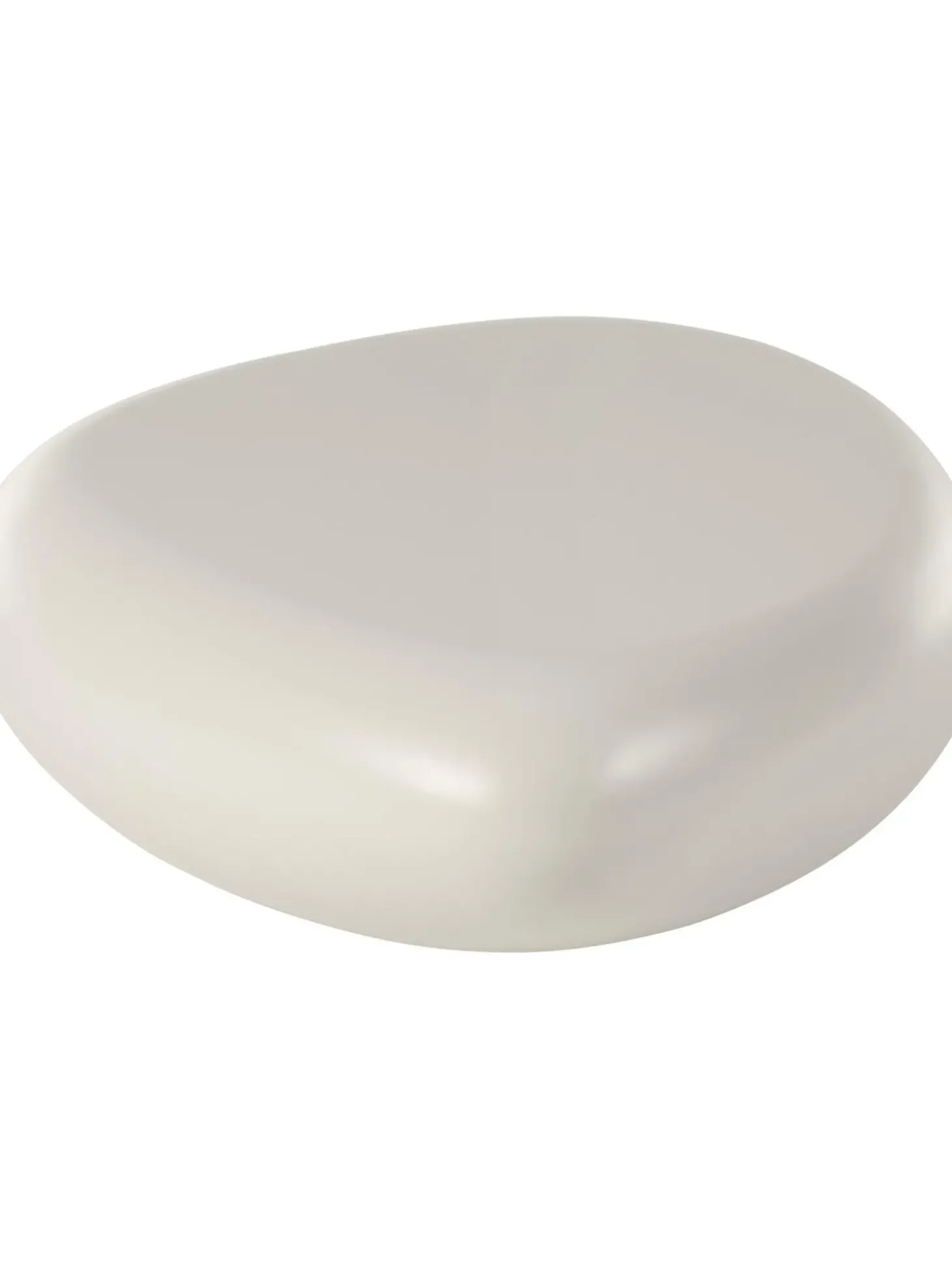 Mesa De Centro Ovalada En Forma De Piedra Pietra