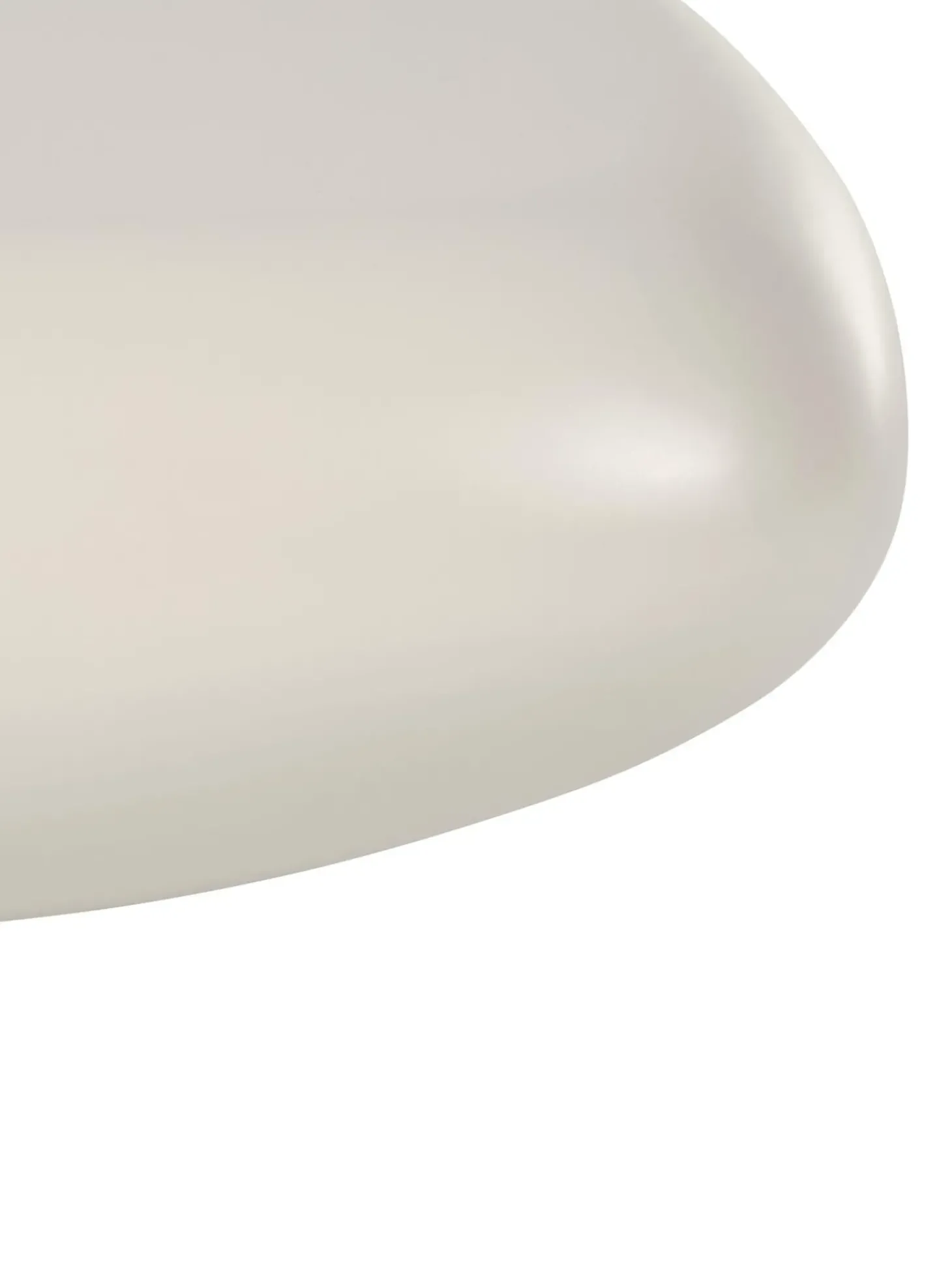 Mesa De Centro Ovalada En Forma De Piedra Pietra