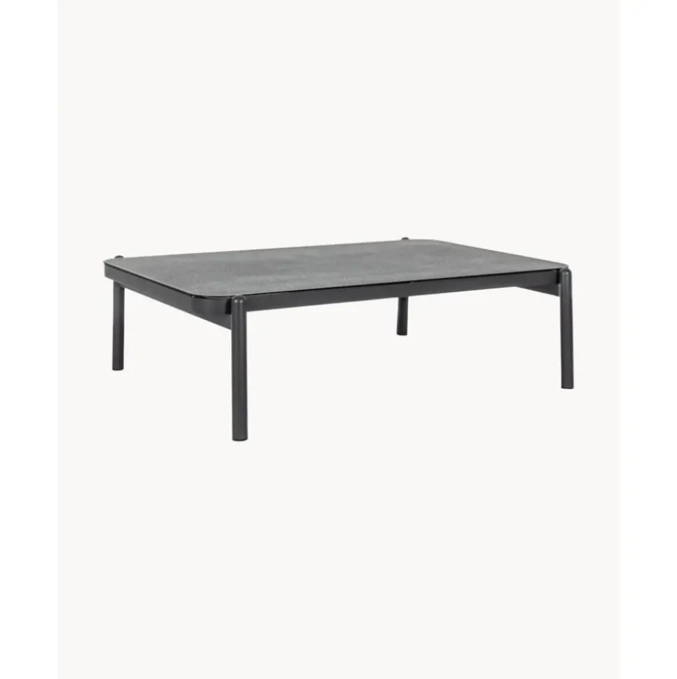 Mesa De Centro Para Exterior Florencia, Con Tablero De Cristal