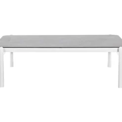 Mesa De Centro Para Exterior Florencia, Con Tablero De Cristal