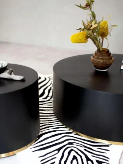 Mesa De Centro Redonda Clarice