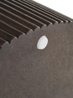 Mesa De Centro Redonda De Madera Nele, Con Espacio De Almacenamiento