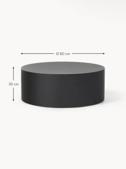 Mesa De Centro Redonda De Madera Dan