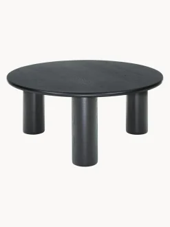 Mesa De Centro Redonda De Roble Didi