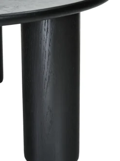 Mesa De Centro Redonda De Roble Didi