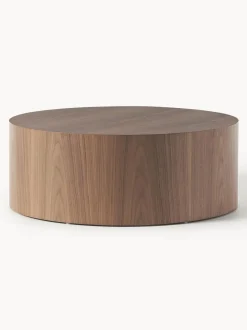 Mesa De Centro Redonda De Madera Dan