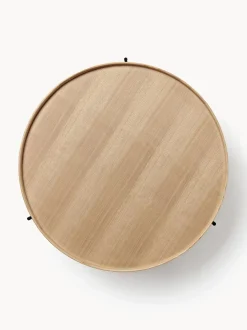 Mesa De Centro Redonda De Madera Renee