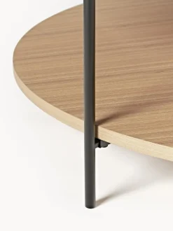 Mesa De Centro Redonda De Madera Renee