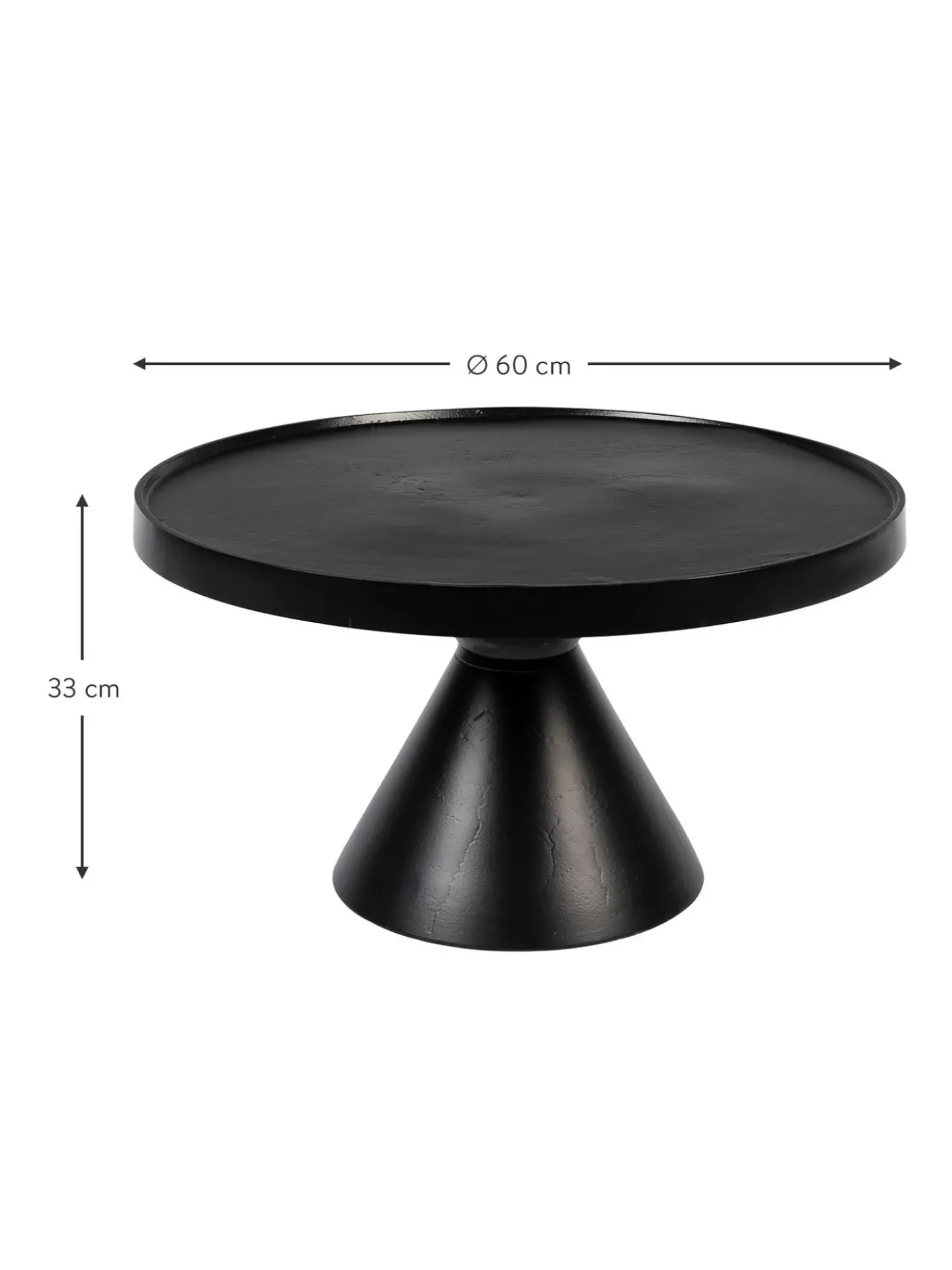 Mesa De Centro Redonda De Metal Floss