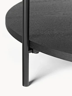 Mesa De Centro Redonda De Madera Renee